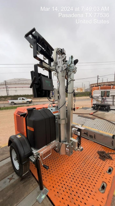 2024 Wanco WLTT-4MM4K Diesel, Deep Sea Controller, Shore Power Plug, Auto Start, (4) 350W LED Floodlights, 4kW Generator, 60 Gal Fuel Tank, 2" Ball, T3