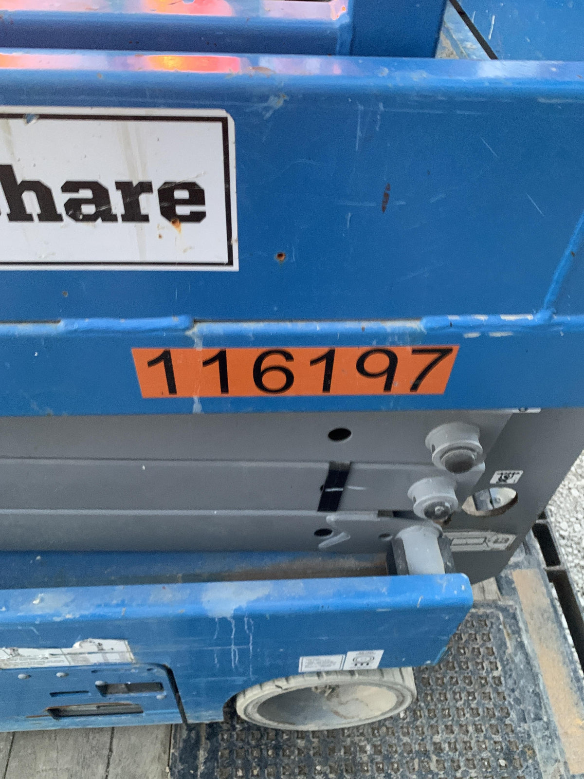 2020 Genie GS-1930 Solid Non Marking Tires, Beacon, Folding rails with half height swing gate