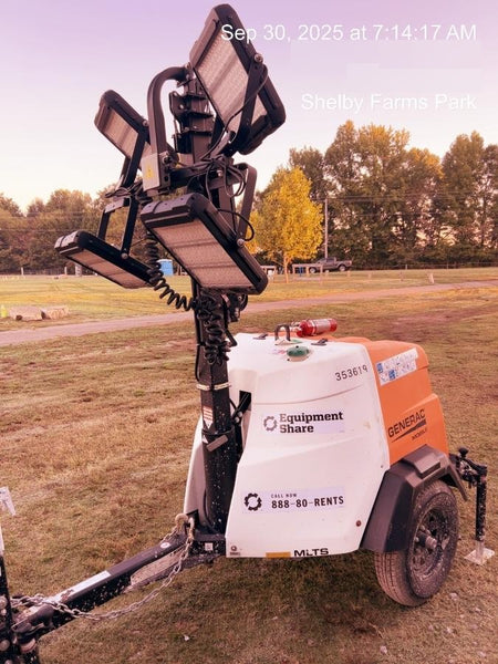 2023 Generac MLT2 Diesel, Flex Switch 120V Input, Powerzone Controller, (4) 320W LED Lights, 4kW Generator, 39.9 Gal Fuel Tank, 2" Ball, T3