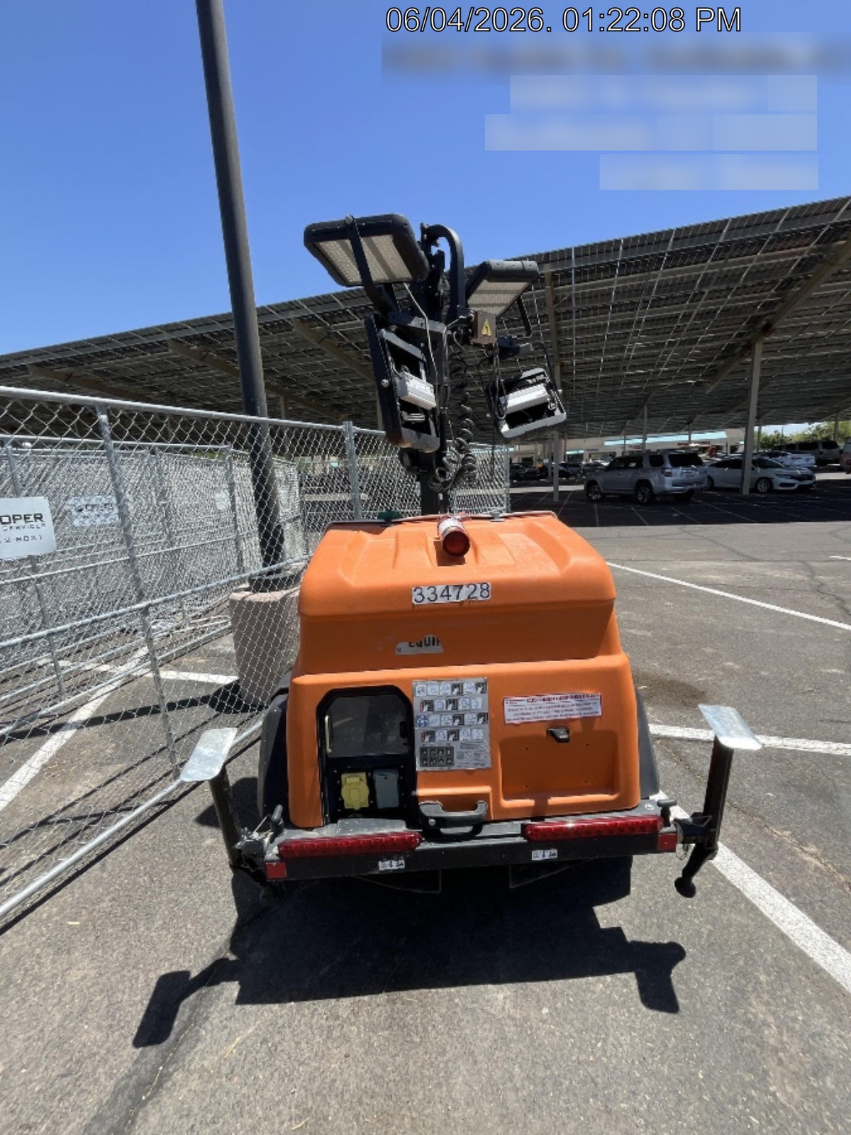 2023 Generac MLT2 Diesel, Flex Switch 120V Input, Powerzone Controller, (4) 320W LED Lights, 4kW Generator, 39.9 Gal Fuel Tank, 2" Ball, T3
