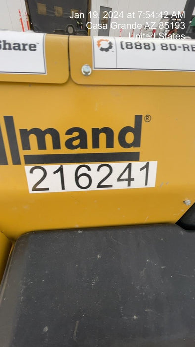 2022 Allmand NLV3GR (4) LED Light Fixture 350W, 23' Vertical Mast, 3kW Prime, Towable, Deep Sea L401, Leveling Jacks, Yanmar T4F 5.8hp