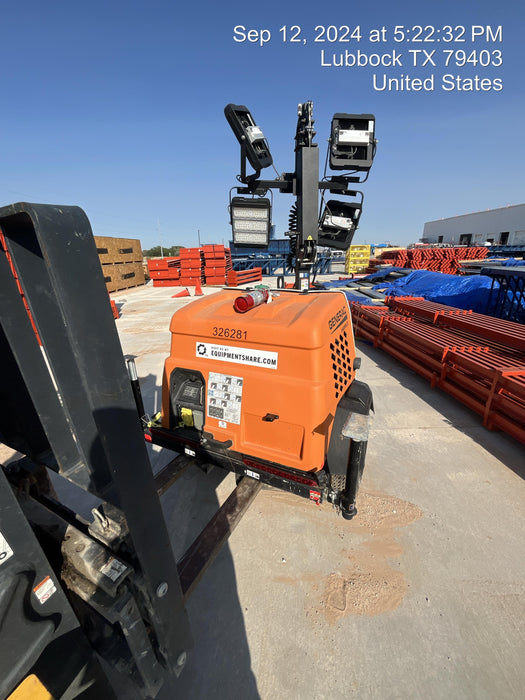 2023 Generac MLT2 Diesel, Flex Switch 120V Input, Powerzone Controller, (4) 320W LED Lights, 4kW Generator, 39.9 Gal Fuel Tank, 2" Ball, T3