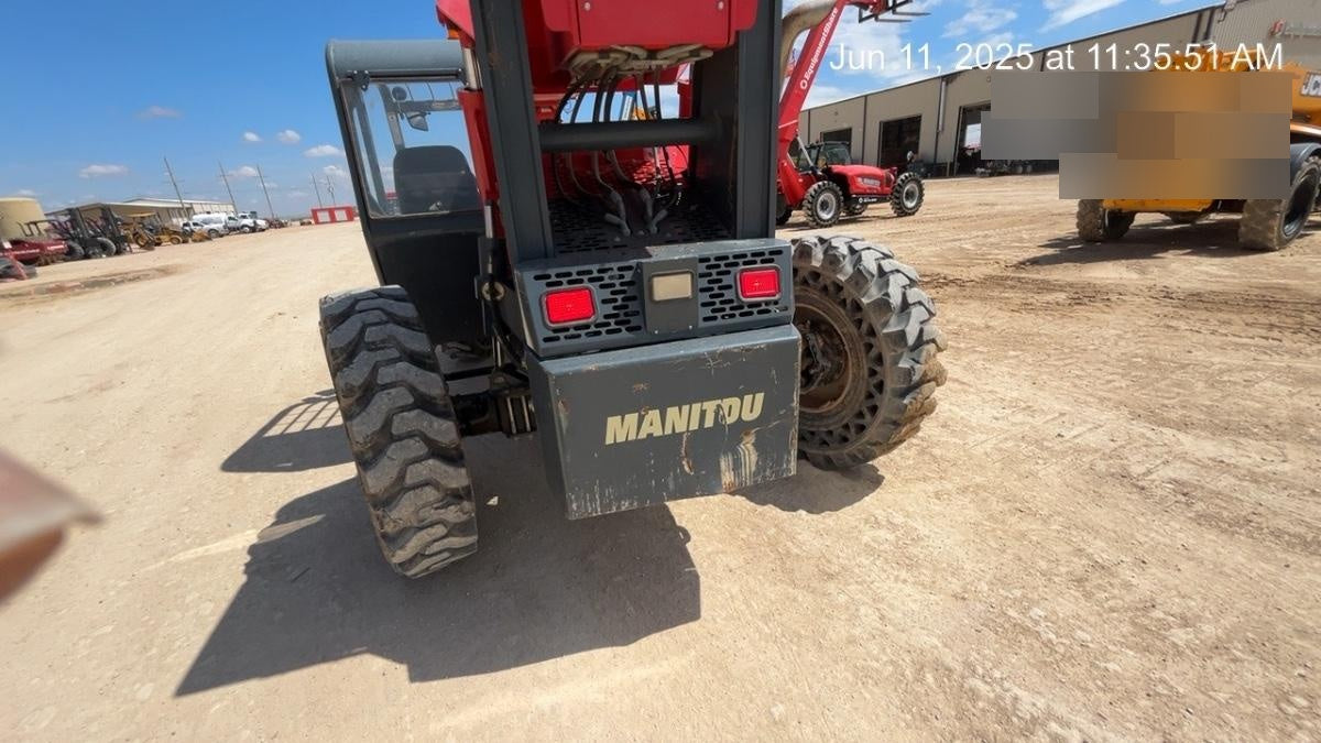2019 Manitou MTA10055 Manitou MTA10055 - 120 HP T4, Canopy, Worklights/Strobe, Beacon, 66" Carriage, 60" Forks, Solid Tires, Lift Hook, Aux Hydraulics