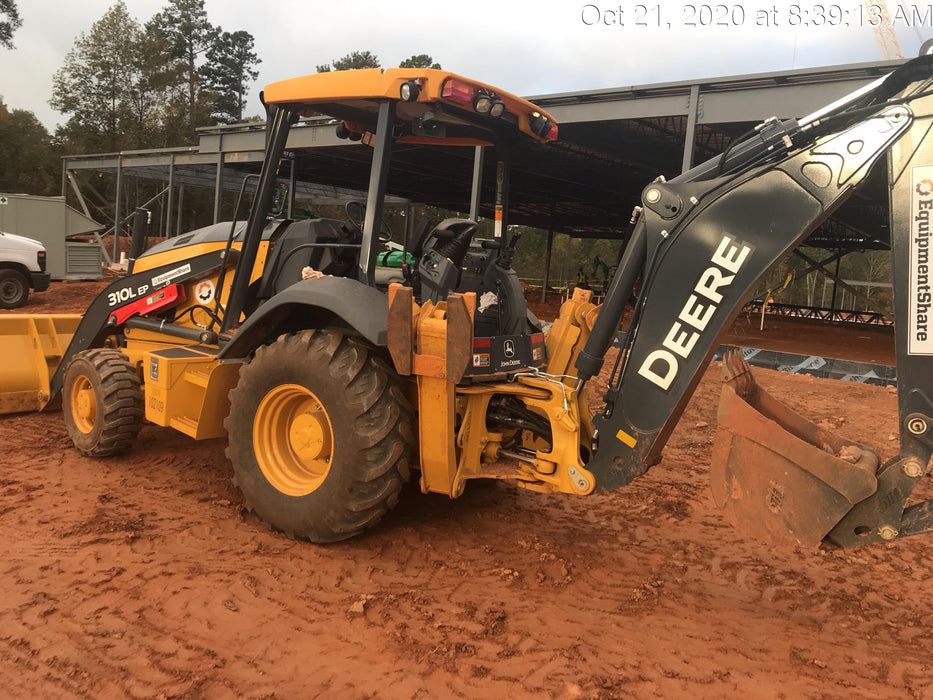 2020 John Deere 310LEP Canopy, 4WD, Standard Stick, Pilot Controls, 2 Way Hydraulics, TAG Manual QC