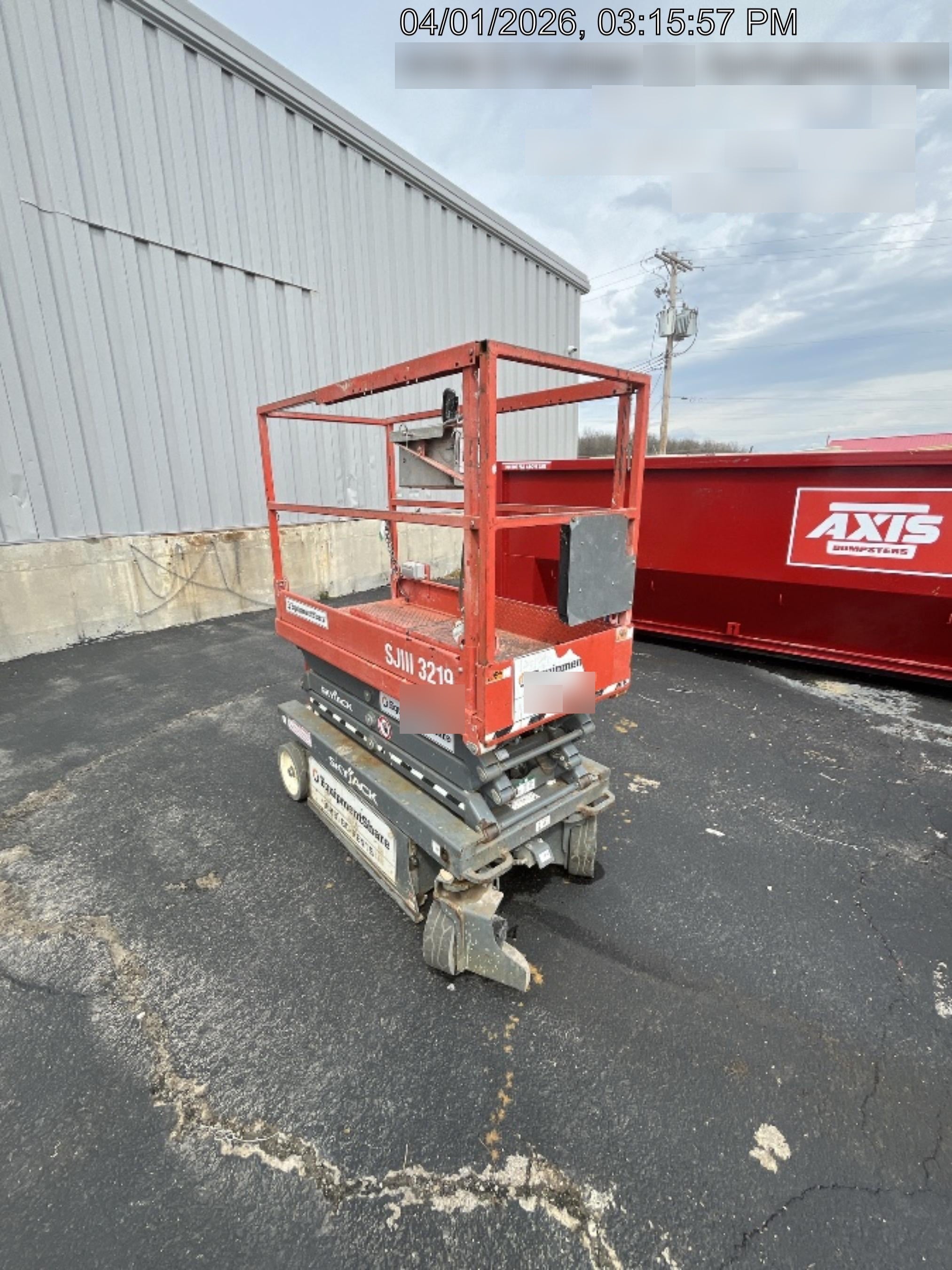 2019 Skyjack SJIII-3219 Standard w/Trojan Batteries