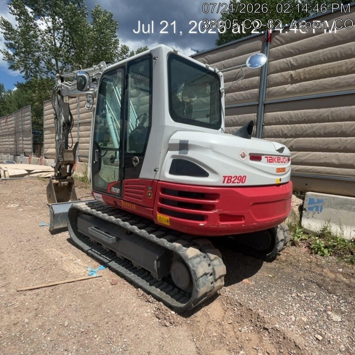 2022 TAKEUCHI TB290-CR