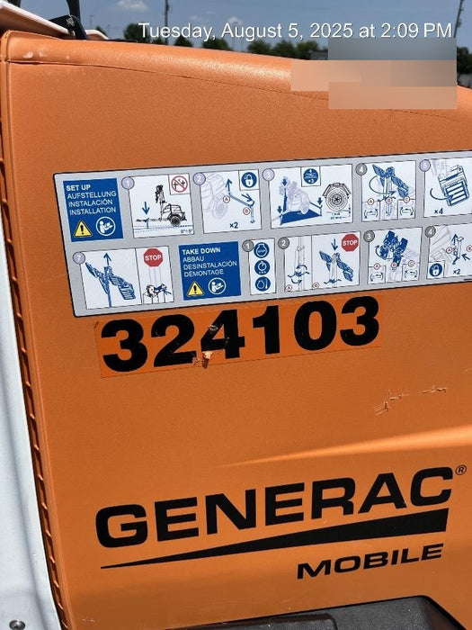 2023 Generac MLT2 Diesel, Flex Switch 120V Input, Powerzone Controller, (4) 320W LED Lights, 4kW Generator, 39.9 Gal Fuel Tank, 2" Ball, T3