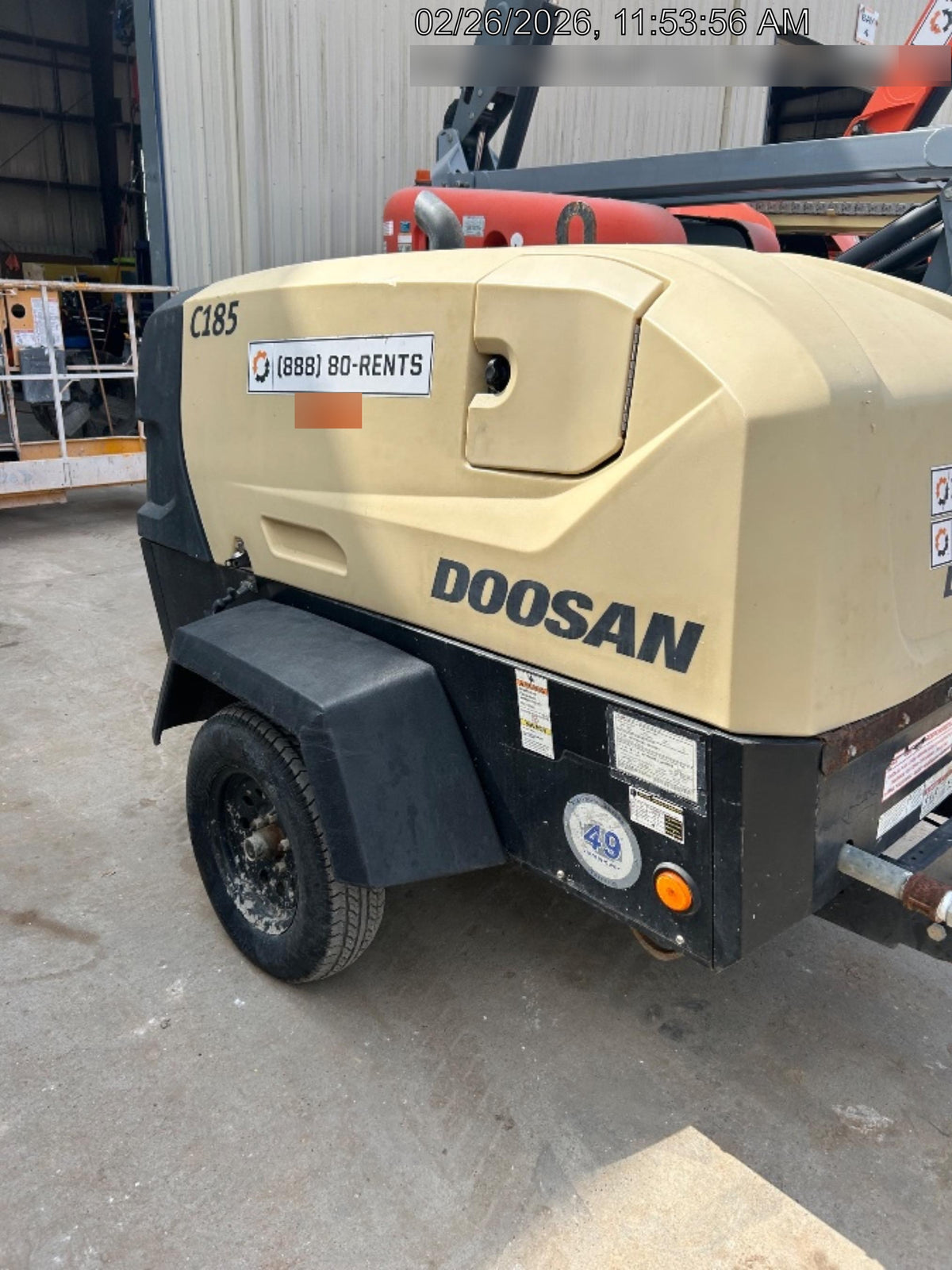 2019 DOOSAN C185WDO-T4F