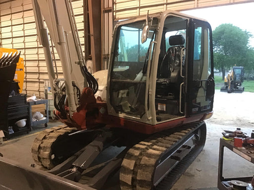 2019 Takeuchi TB290 Takeuchi TB290 Cab/Heat/AC w/Rubber Tracks, Auxiliary Hydraulics, Dozer Blade, Manual QC, 18/24/36" Buckets, Hydraulic Thumb Installed
