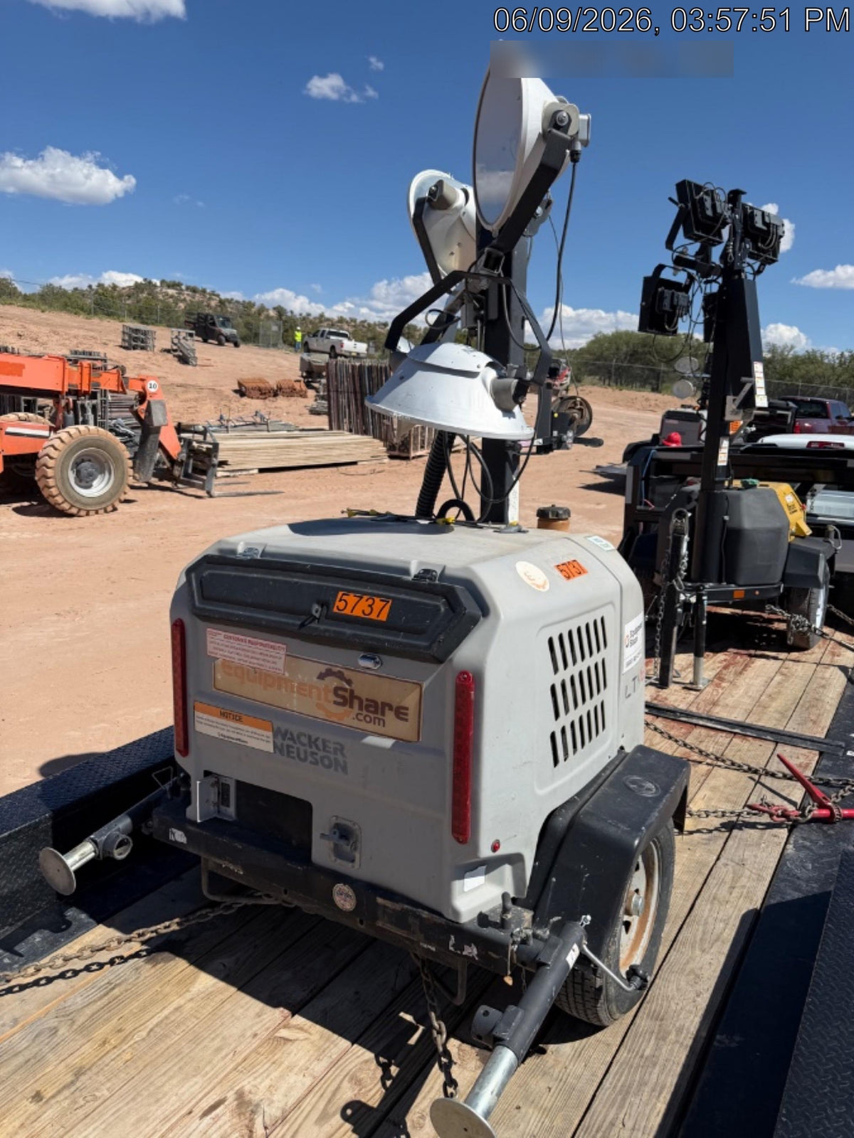 2017 Wacker Neuson LTV6L-MH Wacker Neuson Light Tower