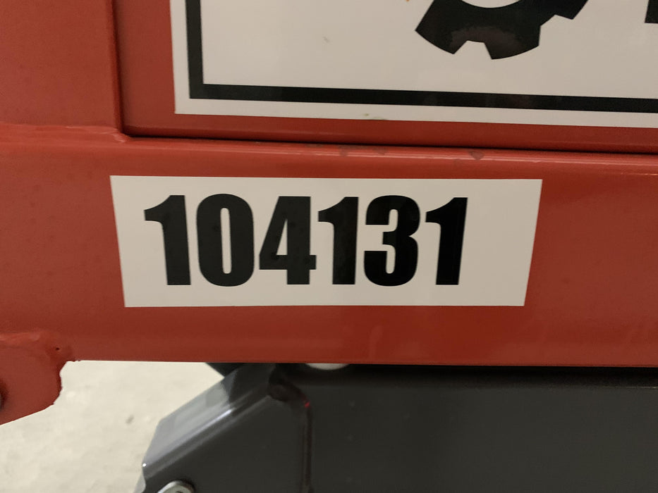 2020 Skyjack SJIII-3219 Solid NM Tires, Half height spring hinged entry gate, Dual Beacons, 800W Inverter