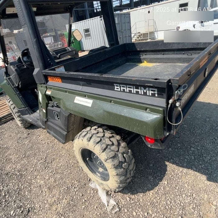 2021 Yanmar YU1000 Canopy, Steel Wheel, Poly WindShield, Beacon, Backup Alarm