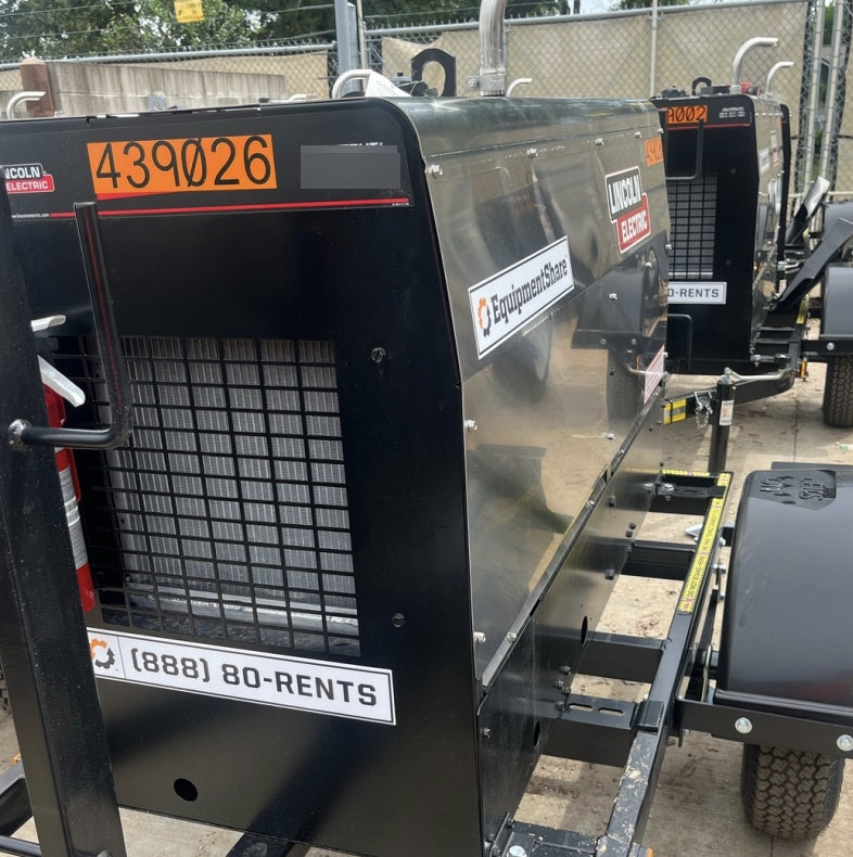 2024 Lincoln Electric LE400 Kubota V1505, Trlr, Cable Rack, Light Kit, ES Decals, T3
