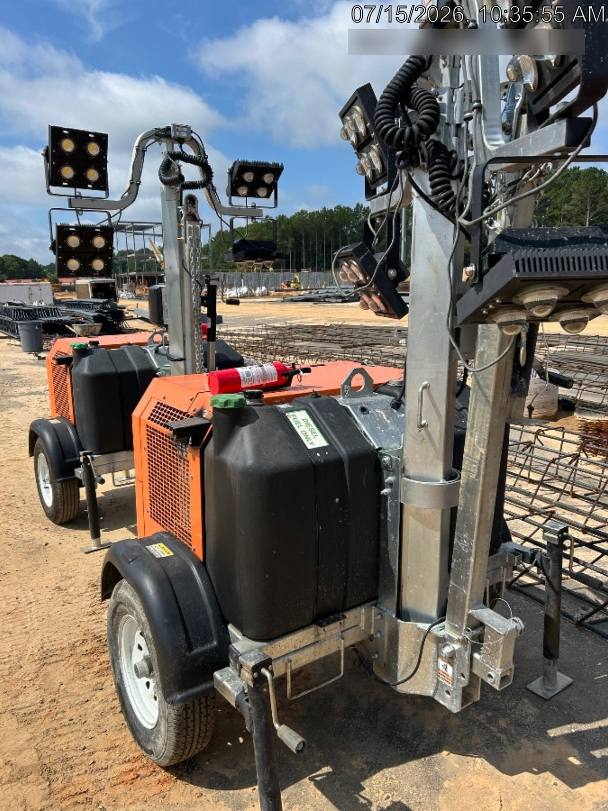 2023 Wanco WLTT-4MM4K Diesel, Deep Sea Controller, Shore Power Plug, Auto Start, (4) 350W LED Floodlights, 4kW Generator, 60 Gal Fuel Tank, 2" Ball, T3