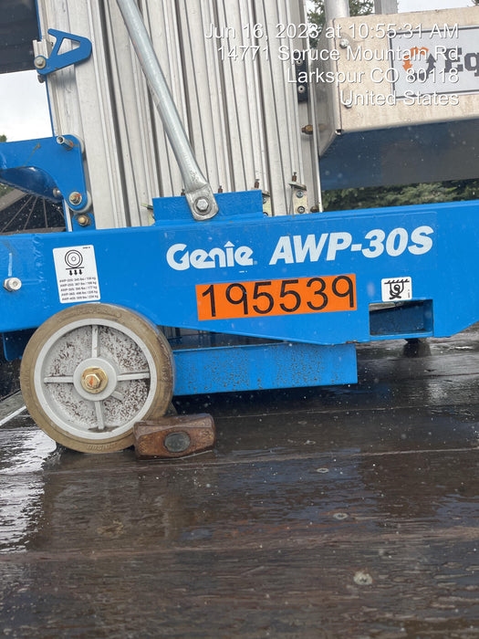 2021 GENIE AWP-30S DC