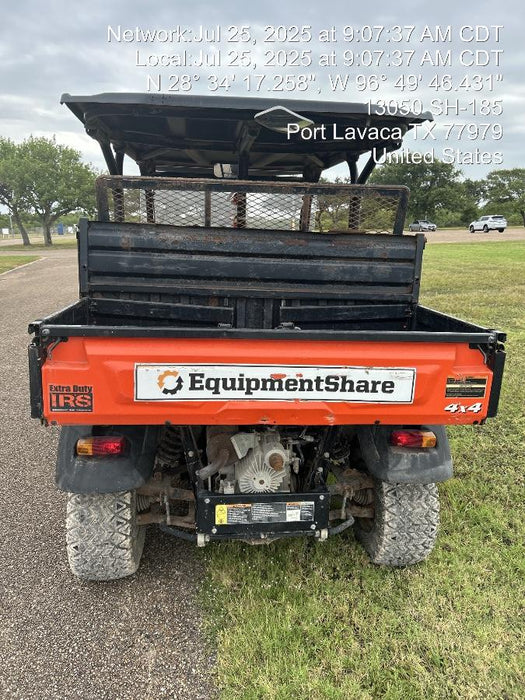 2020 Kubota RTV-X1140W-H Canopy, Diesel, 2 Seater, HDWS Tires, Windshield, Back up Alarm, Amber Strobe Light, Cargo Box