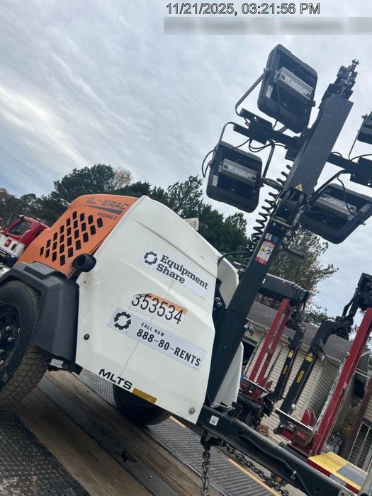 2023 Generac MLT2 Diesel, Flex Switch 120V Input, Powerzone Controller, (4) 320W LED Lights, 4kW Generator, 39.9 Gal Fuel Tank, 2" Ball, T3