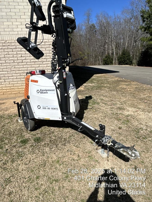 2023 Generac MLT2 Diesel, Flex Switch 120V Input, Powerzone Controller, (4) 320W LED Lights, 4kW Generator, 39.9 Gal Fuel Tank, 2" Ball, T3