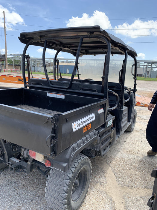2018 Cushman Hauler 4x4 Crew Cushman Hauler 4X4 Crew Utility Vehicle w/Skid Plate, Amber Strobe