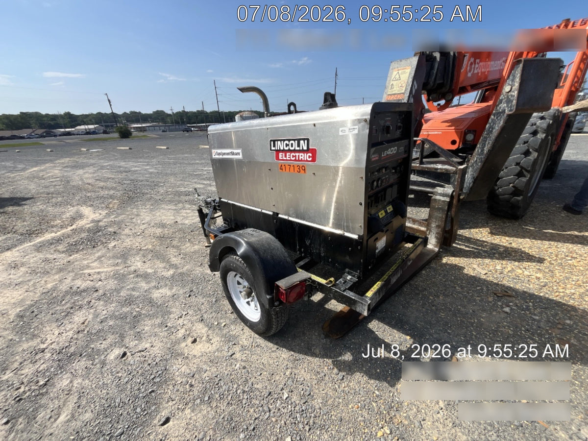 2024 Lincoln Electric LE400 Kubota V1505, Trlr, Cable Rack, Light Kit, ES Decals, T3