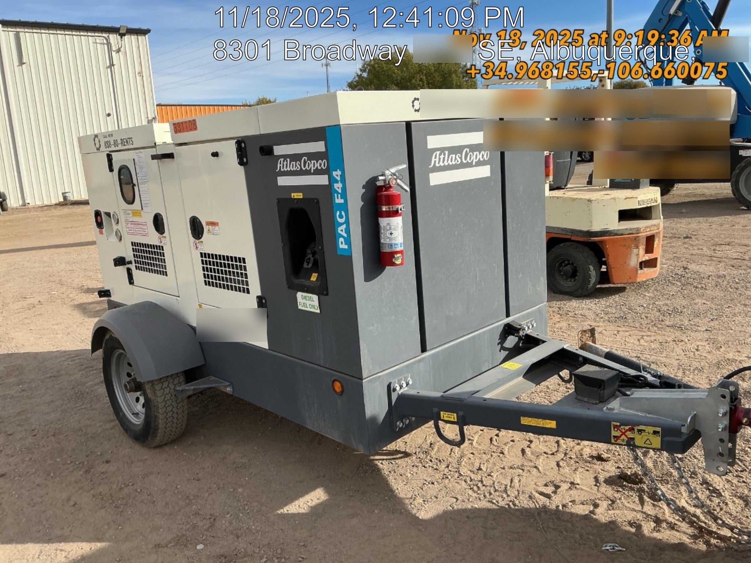 2023 ATLAS COPCO PAC F44 KD-S