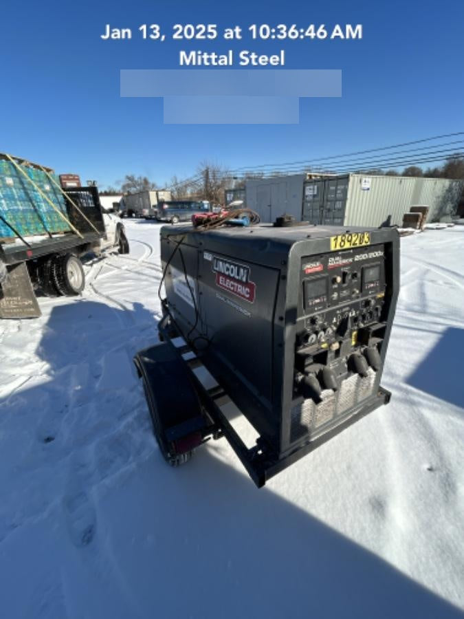 2021 Lincoln Electric Dual Maverick 200/200X Ready Pak 3, Includes Trailer, Cable Rack, Fender Light Kit
