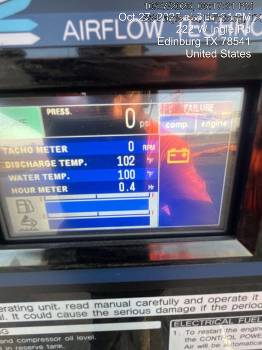 2025 AIRMAN PDSF375DP-6E1