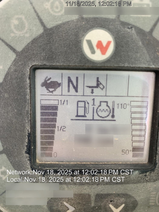 2018 Wacker Neuson TH627 Wacker Neuson TH627 Telehandler w/Canopy, Solid Tires, 48" Carriage and Forks