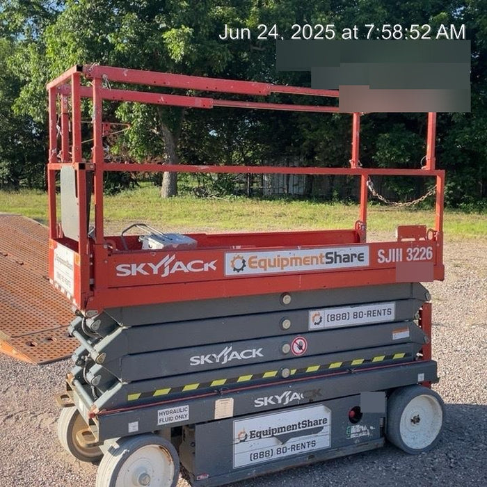 2019 Skyjack SJIII-3226 Skyjack SJIII3226 Standard w/Trojan Batteries