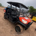 2022 Kubota RTV-X1140W-H Plastic Canopy, Windshield Acrylic Clear, LED Strobe Light, Wire Harness Kit, Back up Alarm