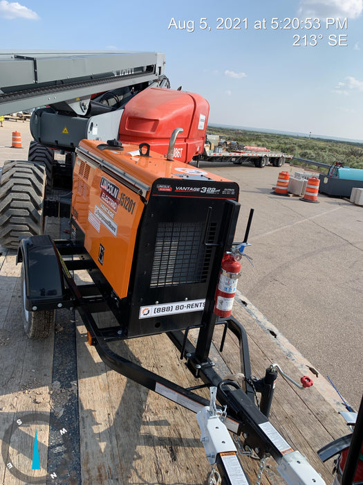 2021 Lincoln Electric Vantage 322 Vantage 322 Ready Pak 3 w/ Telematics & Decals, ORANGE (includes trailer, cable rack, fender light kit)