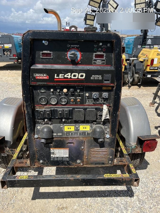 2022 Lincoln Electric LE400 Kubota V1505, Trlr, Cable Rack, Light Kit, ES Decals, T3