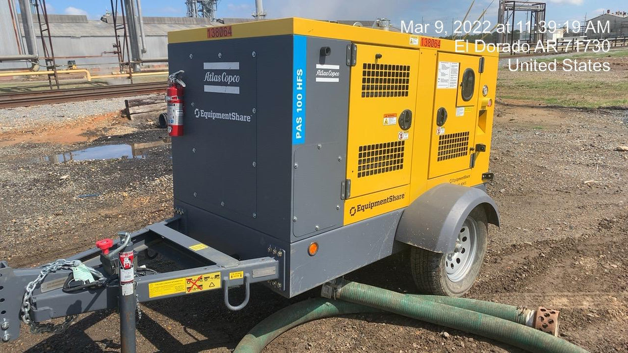 2021 ATLAS COPCO PAS 100 HF CS Enclosed