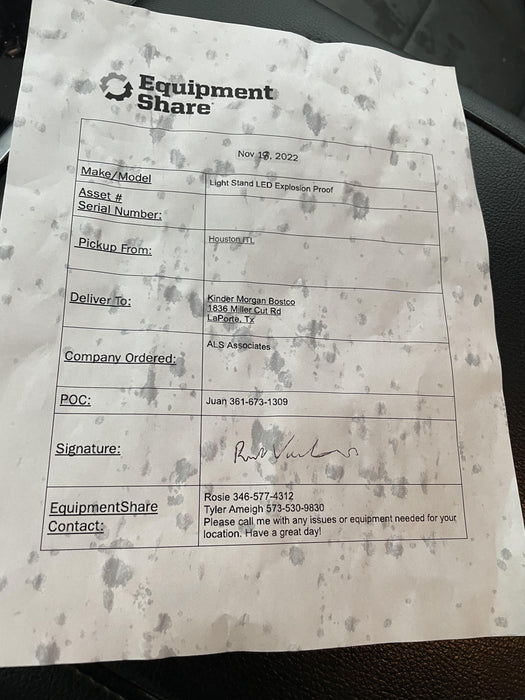 2021 WORKSITE LIGHTING PetroPRO-MAX T-Bracket