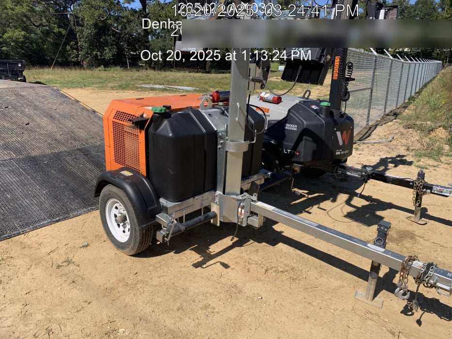 2024 Wanco WLTT-4MM4K Diesel, Deep Sea Controller, Shore Power Plug, Auto Start, (4) 350W LED Floodlights, 4kW Generator, 60 Gal Fuel Tank, 2" Ball, T3