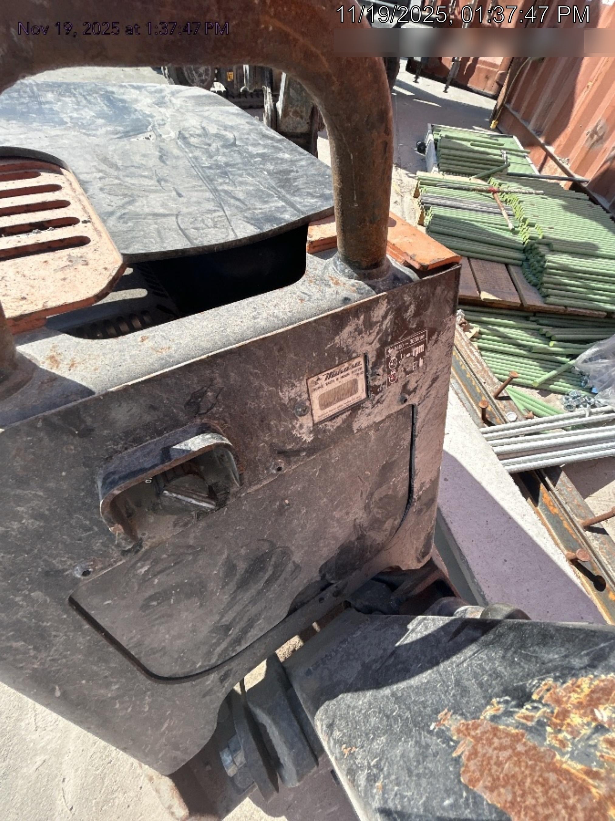 2023 Multiquip MV308GH Honda GX270, 18" Plate, Tachometer