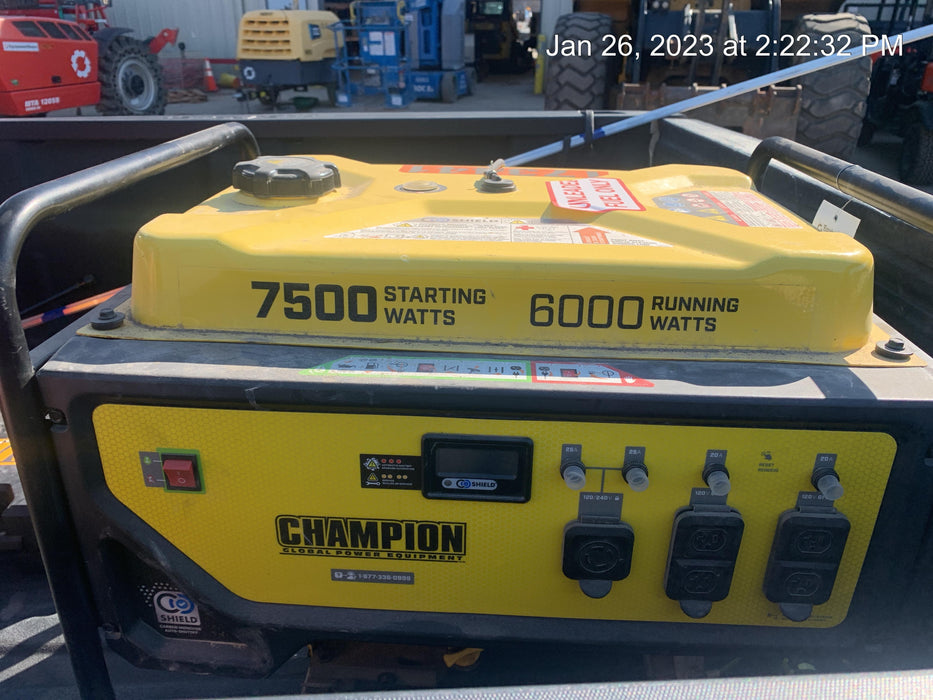 2021 Champion Power Equipment 201033C 7500 WATT GENERATOR