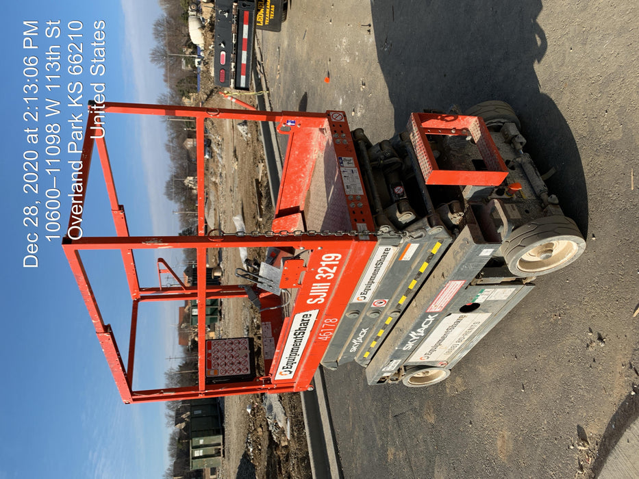 2019 Skyjack SJIII-3219 Standard Options, Trojan Batteries