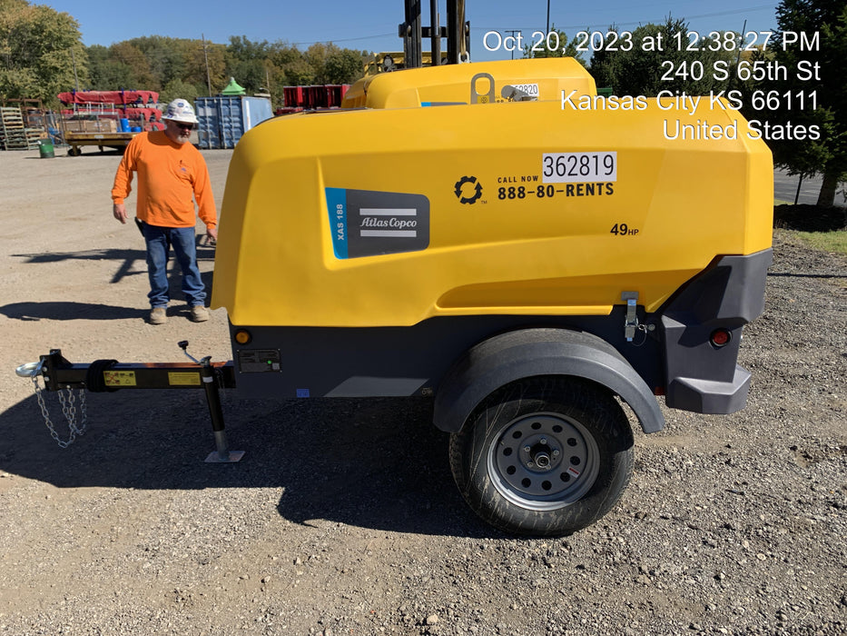 2023 ATLAS COPCO XAS188 CWK