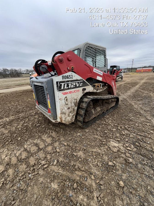 2020 Takeuchi TL12V-2 Cab, Rubber Track