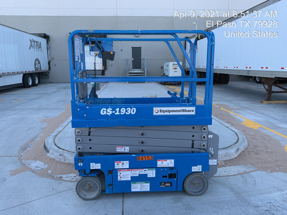 2020 Genie GS-1930 Standard Machine