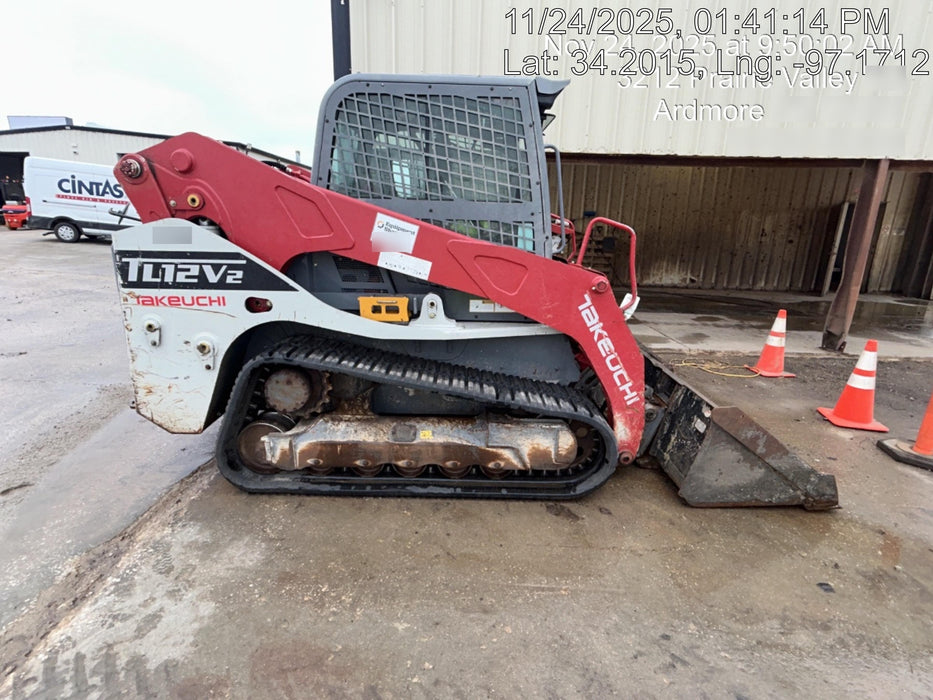 2019 Takeuchi TL12V2 Cab/Heat/Air w/Auxiliary Hydraulics, 2 Speed, Hydraulic QC