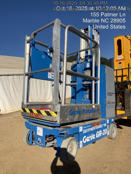 2025 GENIE GR-20