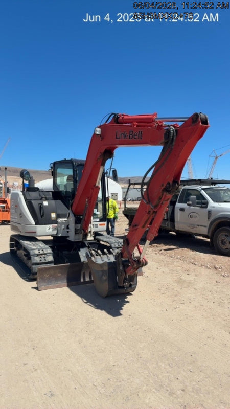 2020 Link-Belt 80X3EX EXC, 7'2" ARM, 17.7" RT, MFH(PJ)