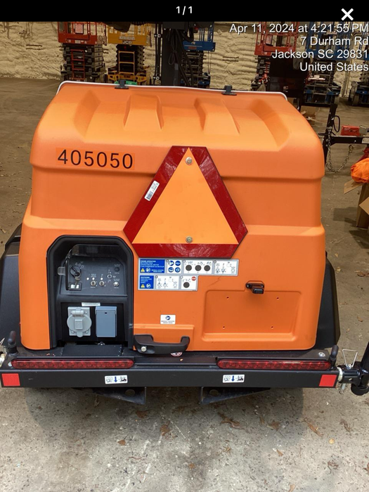 2024 Generac MLT6SKDS-STD4 ELEC WINCH Diesel, Electric Winch Mast, Powerzone Controller, (4) 320W LED Lights, 4kW Generator, 39.9 Gal Fuel Tank, 2" Ball, T3