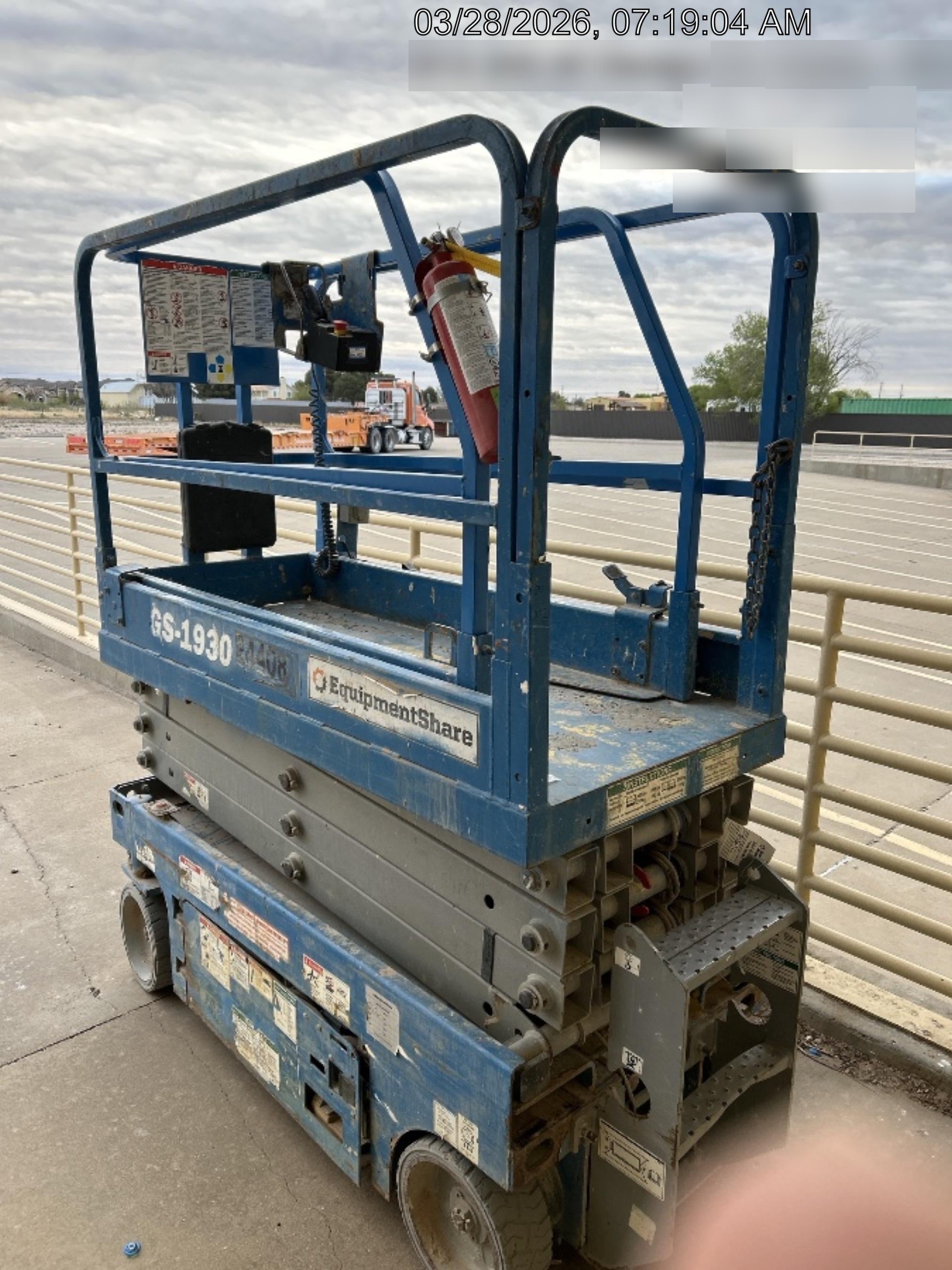 2019 Genie GS-1930 Genie GS-1930 Scissor Lift w/Standard Options