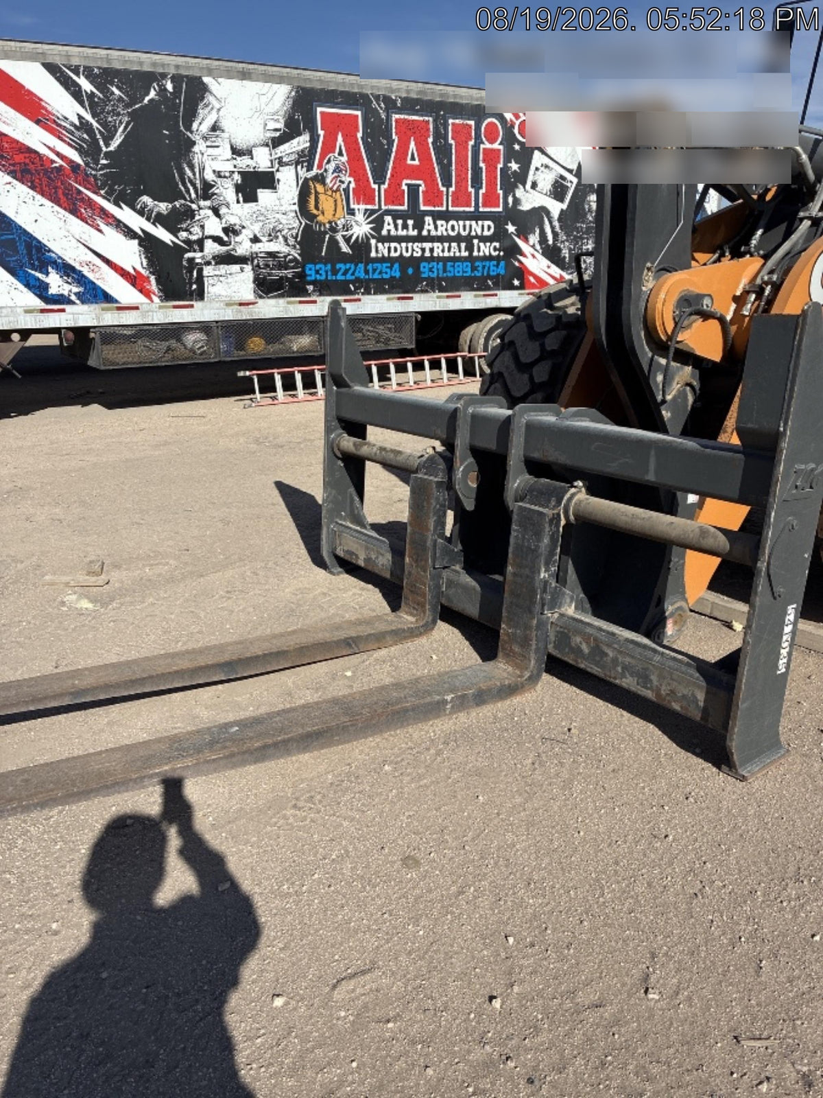 2025 CASE Case 96" Fork Set