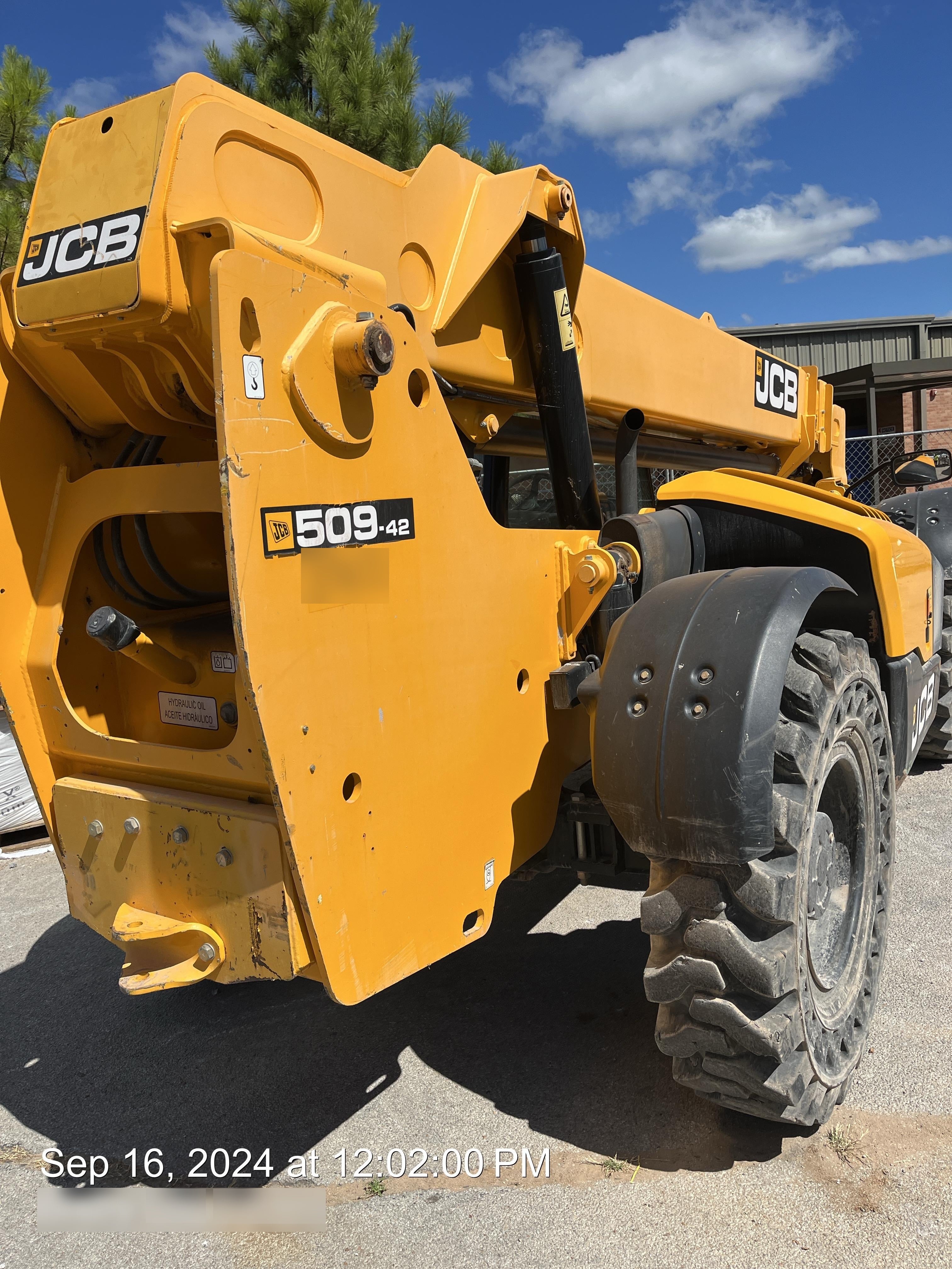 2019 JCB 509-42