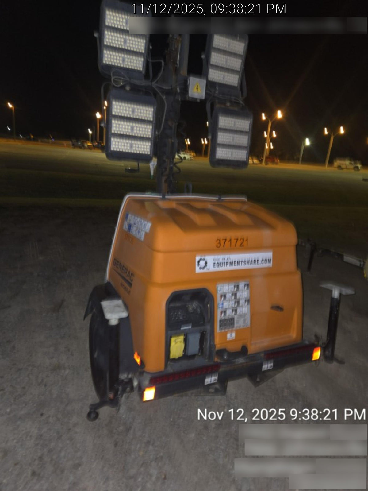 2023 Generac MLT2 Diesel, Flex Switch 120V Input, Powerzone Controller, 
(4) 320W LED Lights, 4kW Generator, 39.9 Gal Fuel Tank, 2" Ball, T3