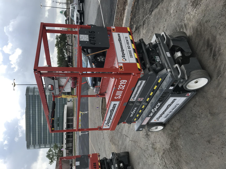 2019 Skyjack SJIII-3219 Standard Options, Trojan Batteries